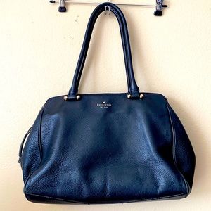 Kate Spade Black Leather Shoulder Bag